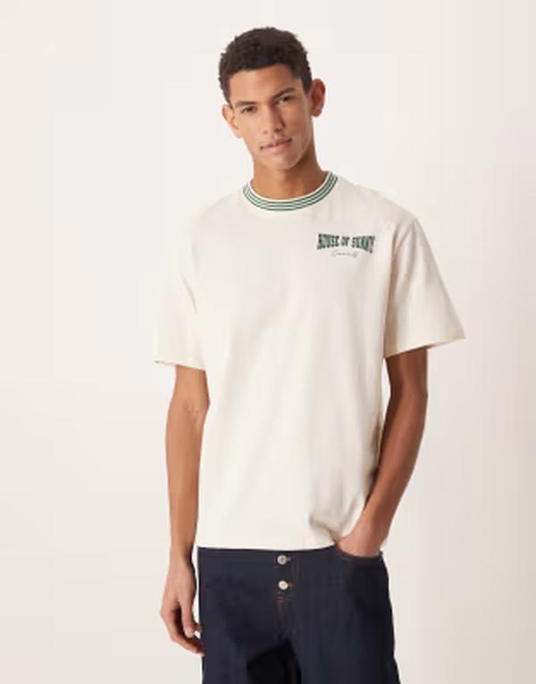 ハウスオブサニー メンズ トップス Tシャツ House of Sunny community oversized short sleeve tee WHITE ホワイト