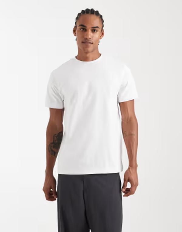 エイソス メンズ トップス Tシャツ ASOS DESIGN super heavyweight-shirt WHITE ホワイト｜ReVida 店 9,225円