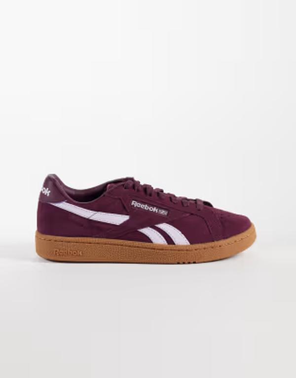 リーボック レディース シューズ スニーカー Reebok Club C Grounds UK sneakers and Burgundy バーガンディ 16,436円