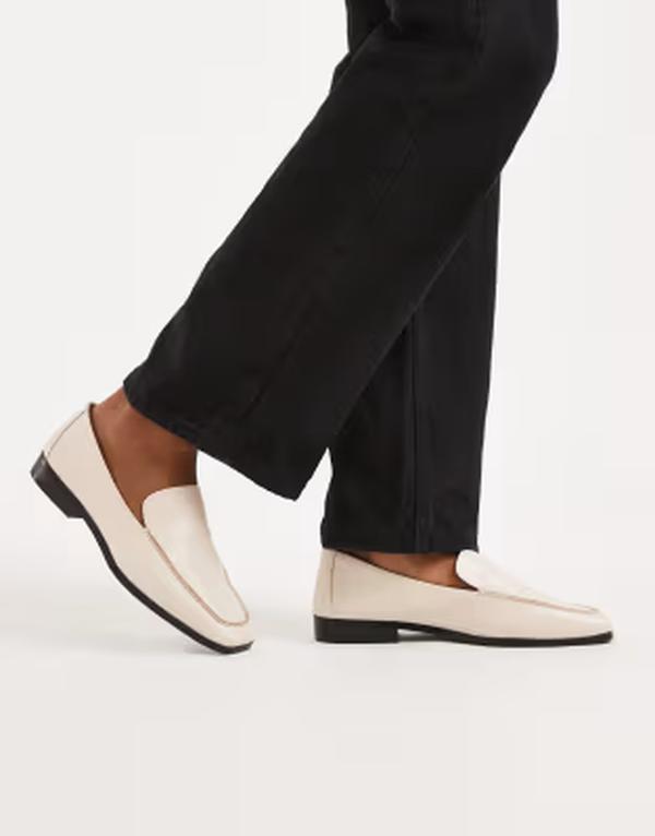 アルド レディース シューズ スリッポン・ローファー レザー ALDO Carrobreria loafers leather Other white ホワイト|ReVida 店