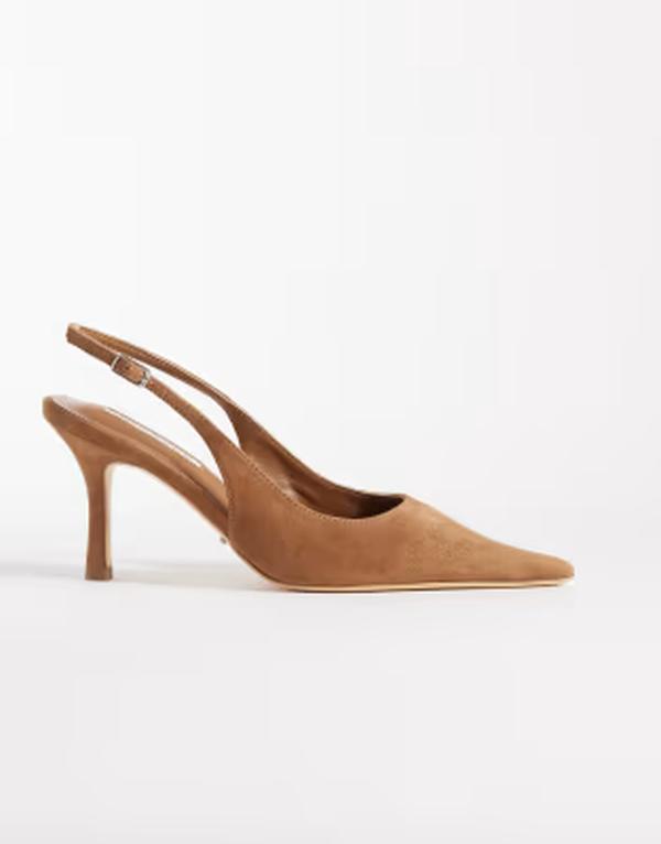 トニービアンコ レディース シューズ ヒール スエード Tony Bianco Samar slingback heeled shoes in taupe suede Taupe suede トープ 43,080円
