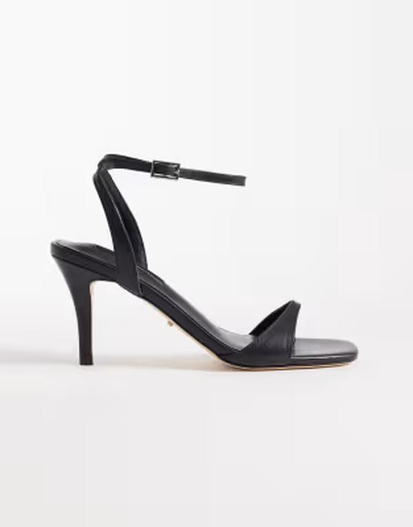 トニービアンコ レディース シューズ サンダル レザー ヒール Tony Bianco Bless heeled sandals leather Black vintage ブラック