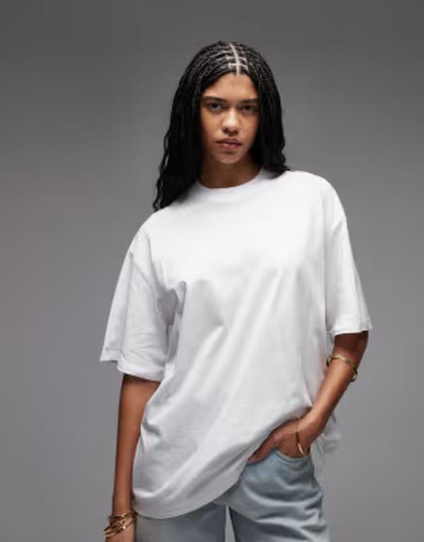 アンドアザーストーリーズ レディース トップス Tシャツ & Other Stories oversized boyfriend t-shirt WHITE ホワイト