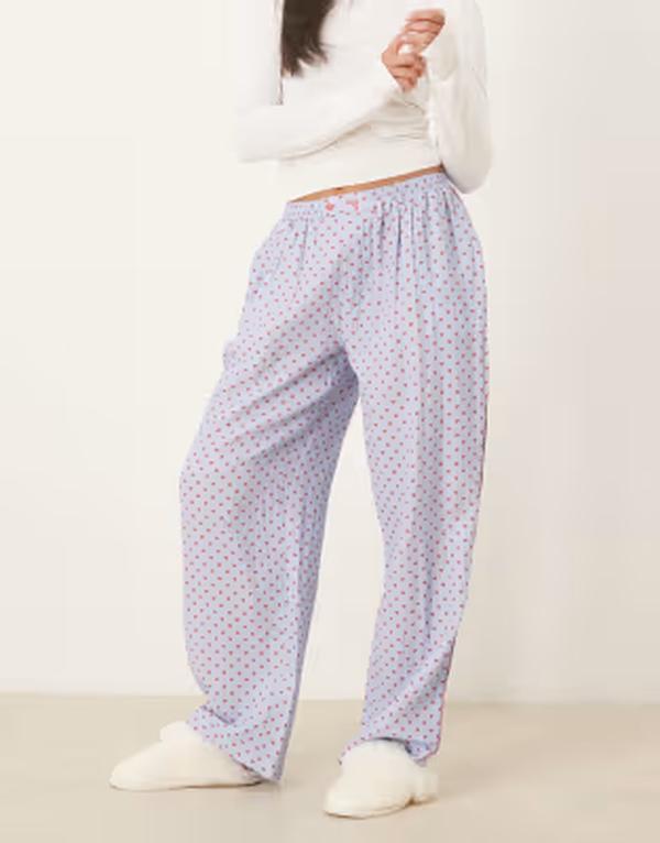 フリーピープル レディース ボトムス カジュアルパンツ Free People be mine pull on pants BLUE ブルー