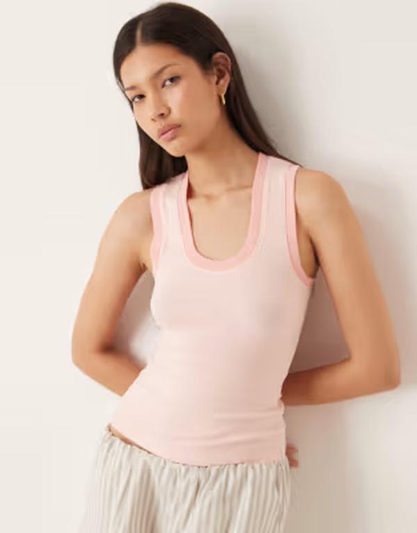 フリーピープル レディース トップス 貯蔵タンクいの一番 Free People longer days tank top インチ flamingo flemenco FLAMINGO FLAMENCO レディースファッション-トップス-タンクトップ