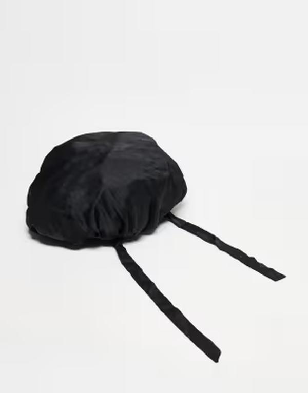キッチュ レディース アクセサリー サテン Kitsch Satin Sleep XL Adjustable Bonnet - No Color ブラック