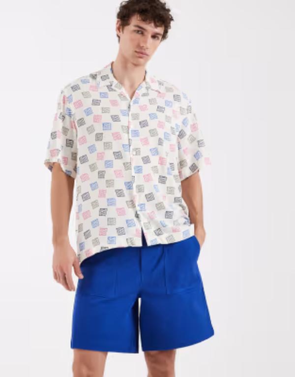 セレクティッド メンズ ボトムス ハーフパンツ・ショーツ ショートパンツ Selected X Htel Amour pocket detail shorts Mazarine Blue ブルー|ReVida 店