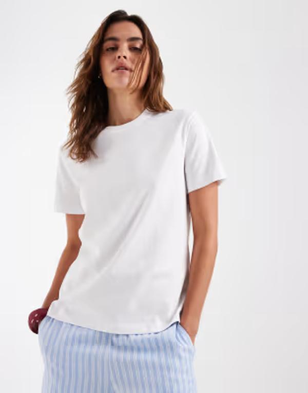 アンドアザーストーリーズ レディース トップス シャツ & Other Stories relaxed short sleeve t-shirt WHITE ホワイト｜ReVida 店 9,706円