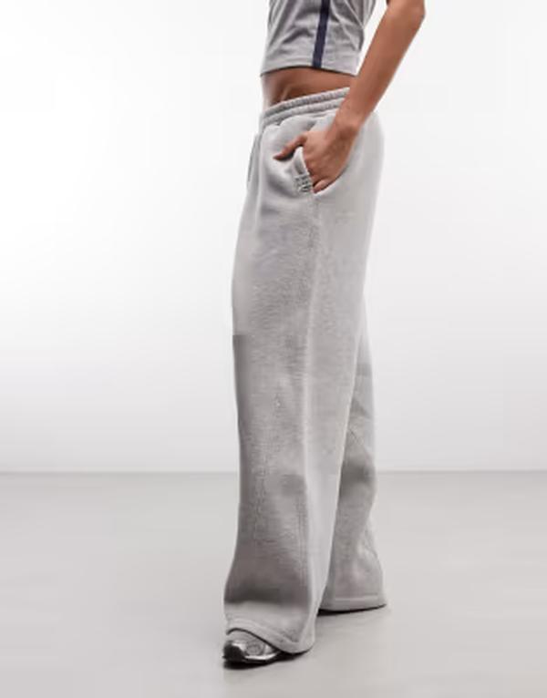 コルージョン レディース ボトムス カジュアルパンツ スウェットパンツ COLLUSION cocoon sweatpants heather Gray Heather グレー|ReVida 店