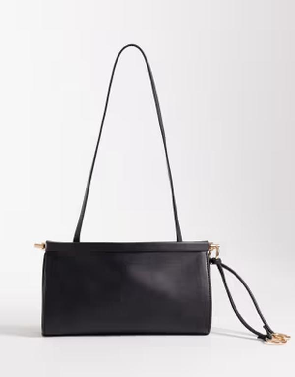 グラマラス レディース 御徒面子 Glamorouslouch Shoulder Bag Black 黒いこと