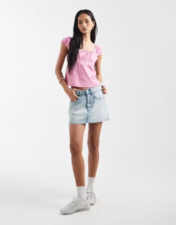 コットンオン レディース ボトムスカート デニム Cotton original denim skirt inotionOTION BLUE ブルー 12,586円