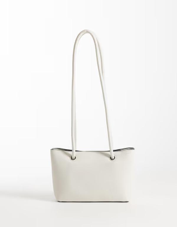 エイソス レディース 御徒面子 ASOS DESIGN shoulder bag インチ cream 皮膚軟化剤