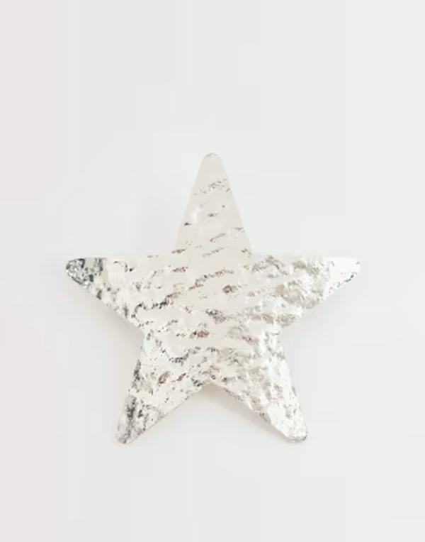 リクレイム ヴィンテージ レディース アクセサリー Reclaimed Vintage barrette star clip tone Silver シルバー