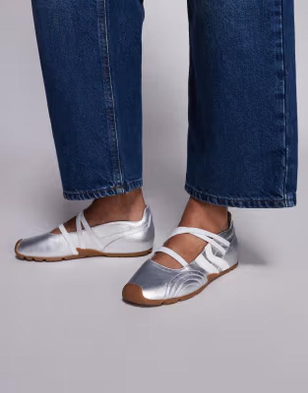 スティーブ マデン レディース シューズ スニーカー Steve Madden Joisie ballet sneakersILVER シルバー|ReVida 店