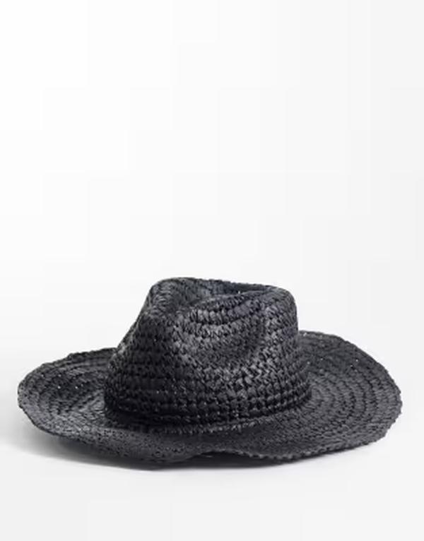 リクレイム ヴィンテージ レディース アクセサリー 帽子 Reclaimed Vintage unisex cowboy hat black ブラック|ReVida 店