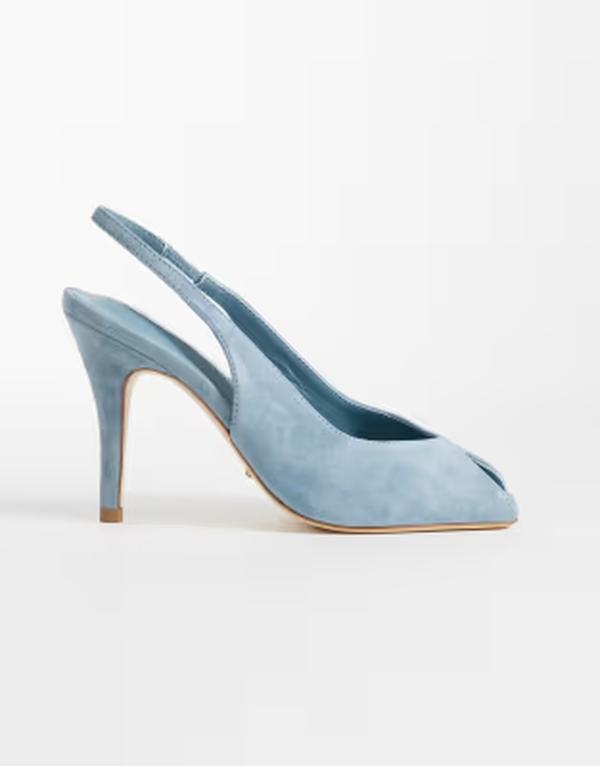 トニービアンコ レディース シューズ サンダル スエード ヒール Tony Bianco Peggy slingback heeled sandalsuedeNIM SUEDE デニム|ReVida 店