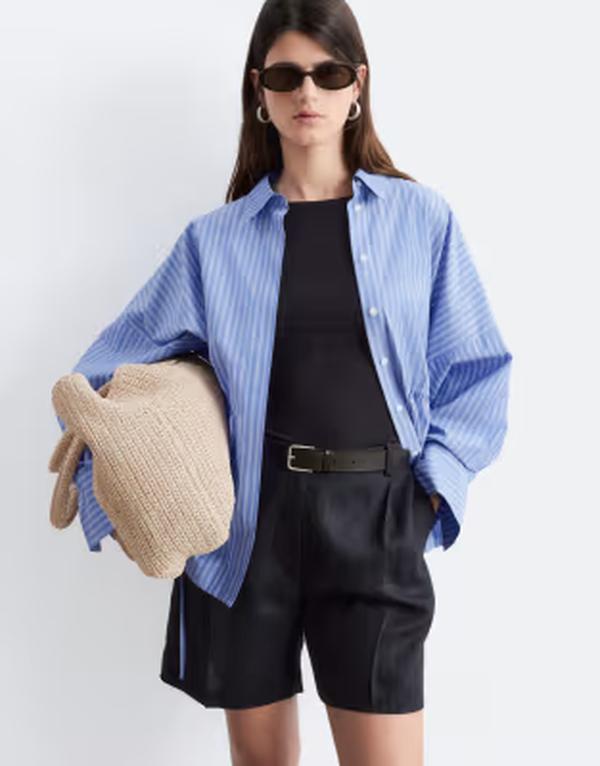アンドアザーストーリーズ レディース ボトムス ハーフパンツ・ショーツ ショートパンツ リネン & Other Stories linen tailored bermuda shorts Black ブラック|ReVida 店