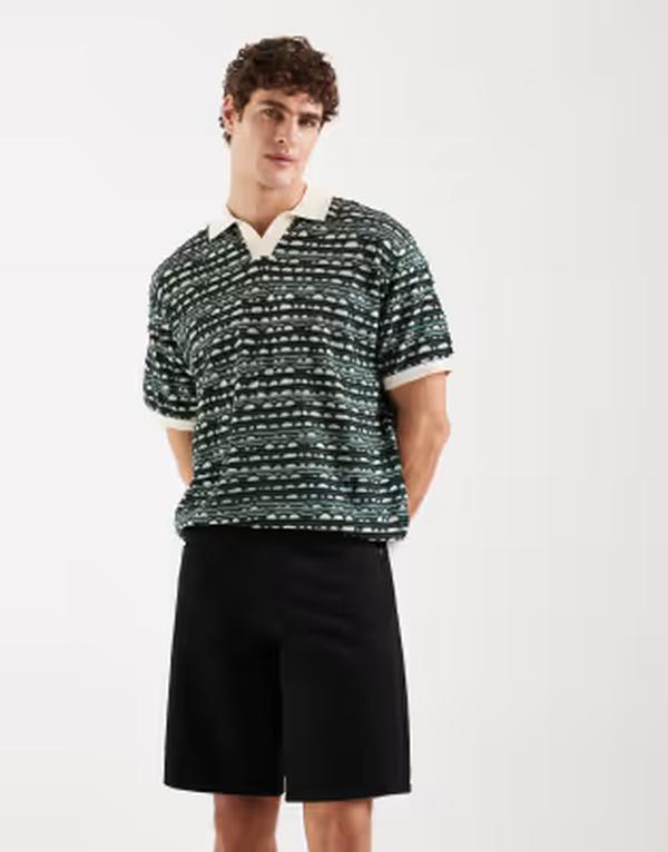 レディファインド レブル メンズ ボトムス 二分の一ズボン下・さる股引き 遊撃手ズボン下 ジーンズ Redefined Rebel Valencia loose fit denim shorts インチ deep Black 黒いこと
