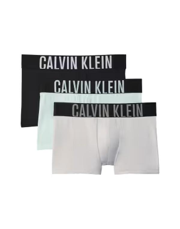 カルバンクライン メンズ アンダー御召しもの さる股引き Calvin Kleintense Power 3 pack briefs/aqua/black/Glacier Mist/M 黒いこと