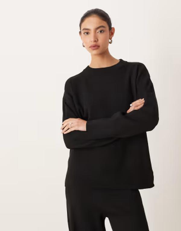 ジェイディーワイ レディース アウター 編み物・ティーシャツ JDY knit sweater - part of a set Black 黒いこと