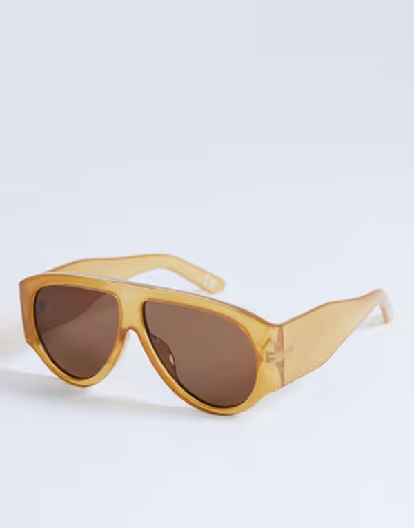 とっ始め販売店 レディース 付属物 サングラス・アイウェア Topshop Zante aviator sunglasses インチ milky orange Milky Orange オレンジ色