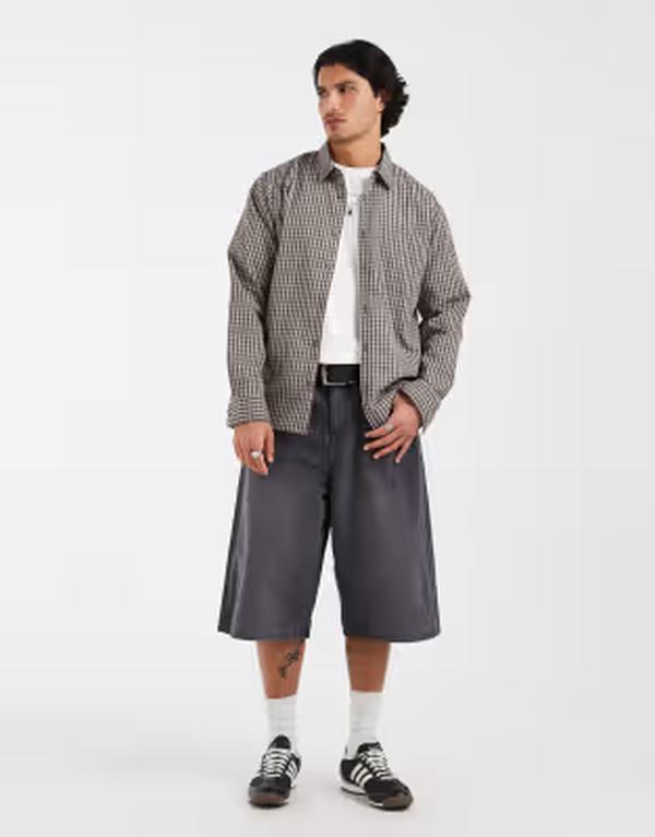 手玉 アンド ジョーンズ メンズ ボトムス 二分の一ズボン下・さる股引き ジーンズ Jack \u0026 Jones Bronx denim jorts Black 黒いこと