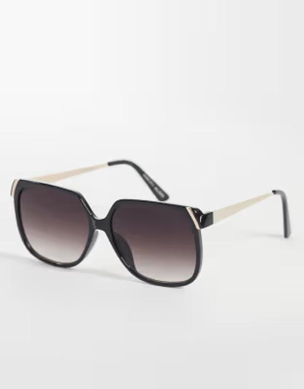 アルド レディース 付属物 サングラス・アイウェア ALDO Iviy oversized square sunglasses Black 黒いこと