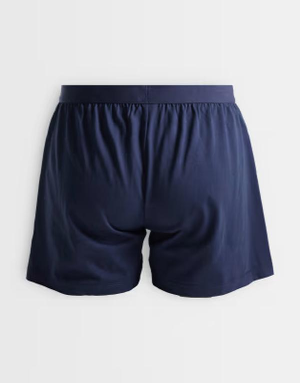 エイソス メンズ アンダー御召しもの ボクサーズボン下 ASOS DESIGN 3 pack boxers インチ multi Black/Navy/Gray 黒いこと