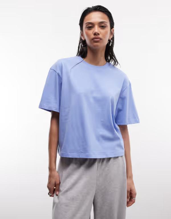 コルージョン レディース トップス ティーシャツ COLLUSION boxy short sleeve T-shirt インチ grape 葡萄