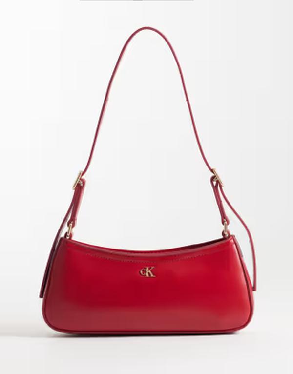 カルバンクライン レディース 御徒面子 Calvin Klein shoulder bag Bordeaux Wine ぶどう酒