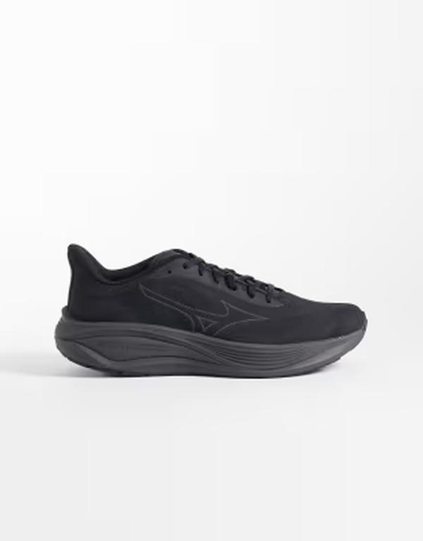 ミズノ メンズ シューズ スニーカー Mizuno Neo Cosmo running sneakers Black 黒いこと