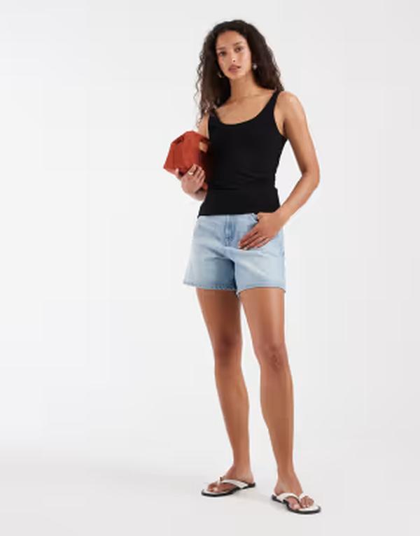 アンドアザーストーリーズ レディース トップス より良い \u0026 Other Storiescoop neck tank top Black 黒いこと