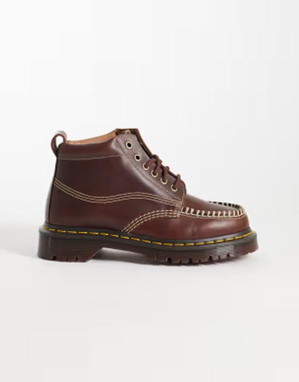 お医者さんマーチン レディース シューズ ブーツ・レインブーツ Dr Martens Lowell chukka boots インチ butterscotch BROWN 赤銅色