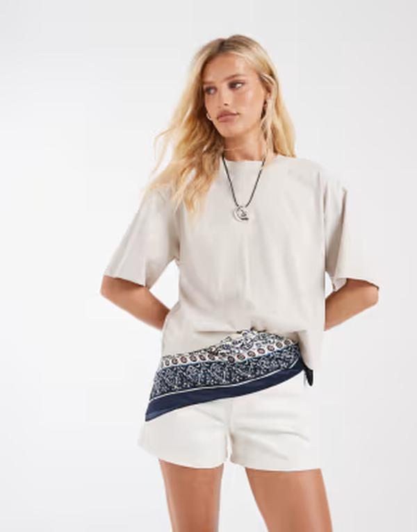 アンドアザーストーリーズ レディース トップス ティーシャツ \u0026 Other Stories boxy oversized T-shirt BEIGE ベージュ