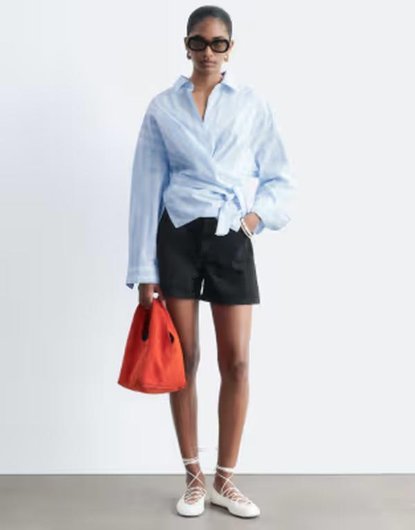 アンドアザーストーリーズ レディース ボトムス ハーフパンツ・ショーツ ショートパンツ デニム & Other Stories loose fit denim shorts wash Black ブラック｜ReVida 店 22,896円