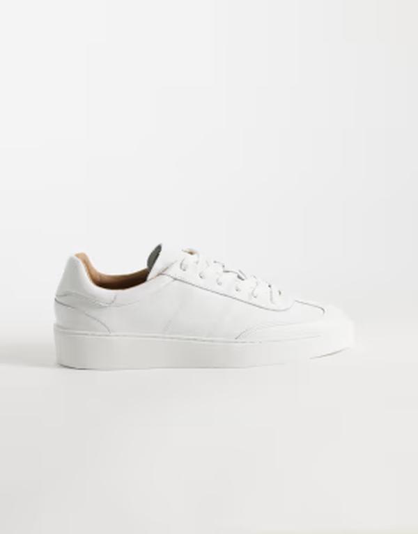 ノーク メンズ シューズ スニーカー スピード競技 なめし革 NOAK Made In Portugal retro lace up sneakers leather WHITE 白いこと