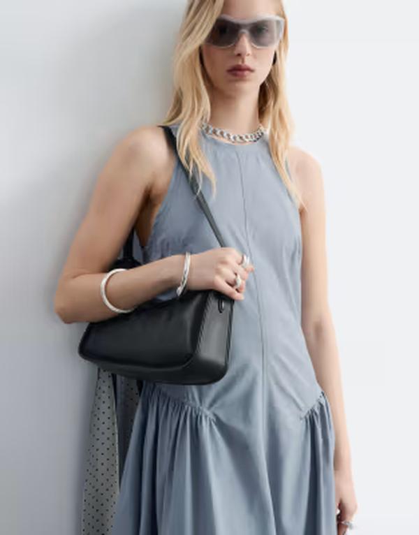 アンドアザーストーリーズ レディース トップス 衣装 ギャザー マキシ \u0026 Other Stories ruchedrop waist maxi dress Gray 薄墨色