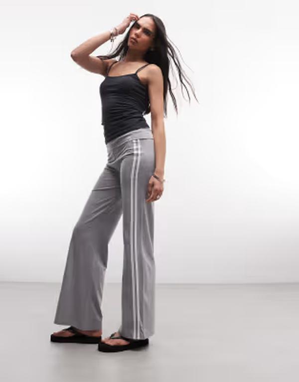 コルージョン レディース ボトムス 心地好いズボン下 スウェットパンツ COLLUSION Y2K sportsweatpants heather Gray Heather 薄墨色
