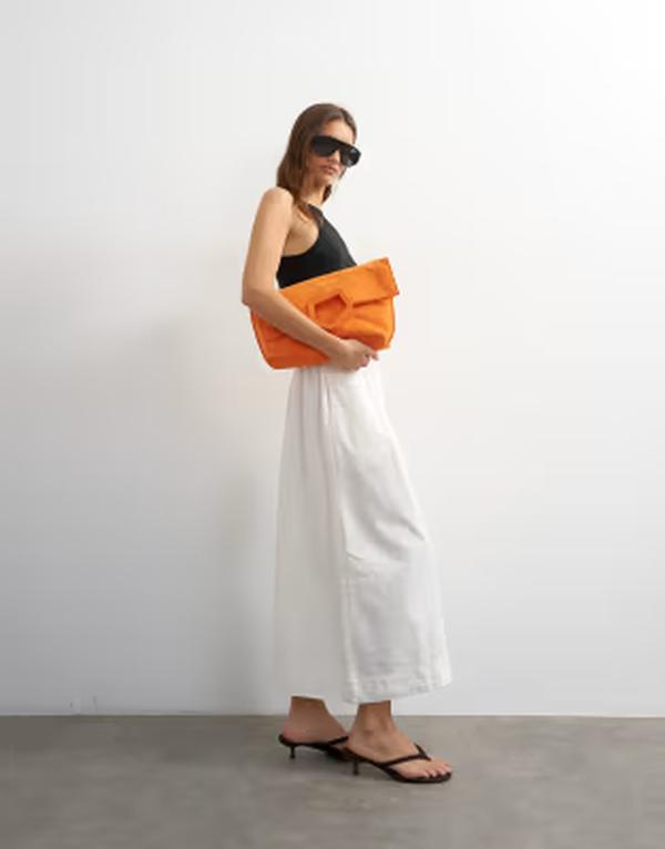 トップショップ レディース ボトムス カジュアルパンツ A ライン Topshop a-line culottes in ecru エクリュ|ReVida 店