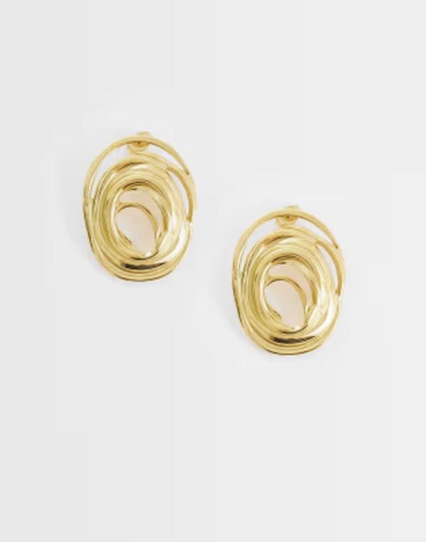 ロストソウルズ レディース アクセサリー ピアス・イヤリング Lost Soulspiral earrings in 18k gold plated GOLD ゴールド|ReVida 店