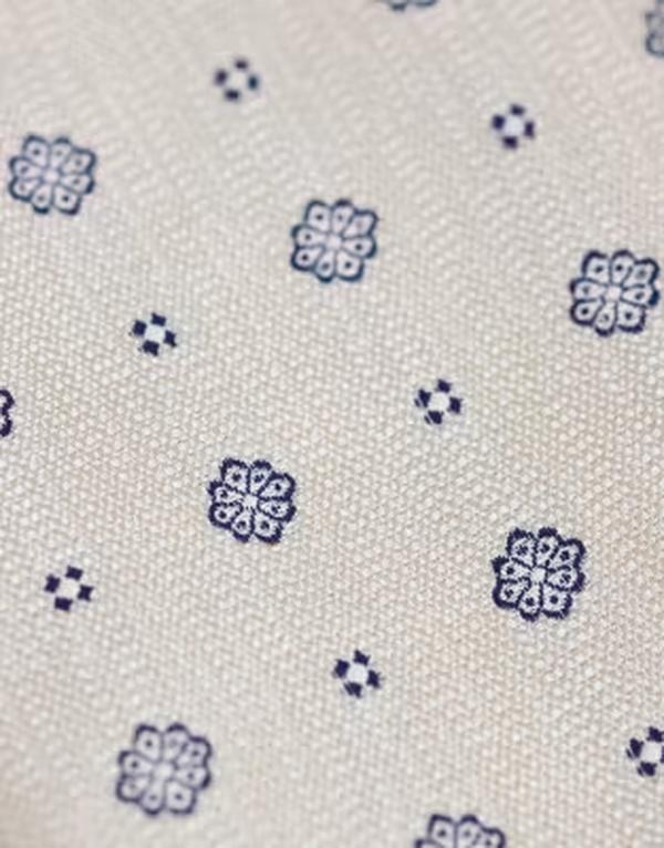 エイソス メンズ アクセサリー ネクタイ フラワー柄 フラワー ASOS DESIGN floral geometric pattern tie and pocket square and Gray グレー｜ReVida 店