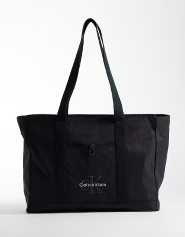 カルバンクライン メンズ バッグ ロゴ Calvin Klein logo tote Black ブラック|ReVida 店