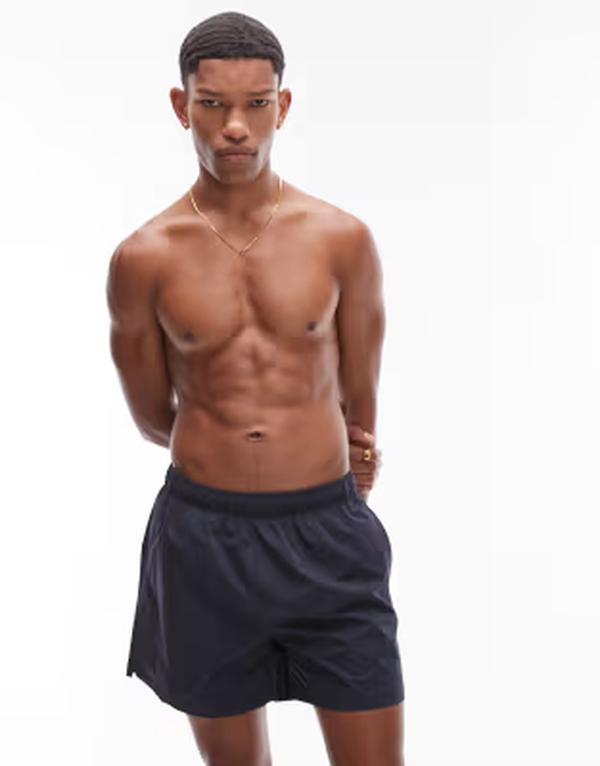 アルケット メンズ 水着 ハーフパンツ・ショーツ ショートパンツ ARKET swim shorts in dark Navy ネイビー｜ReVida 店
