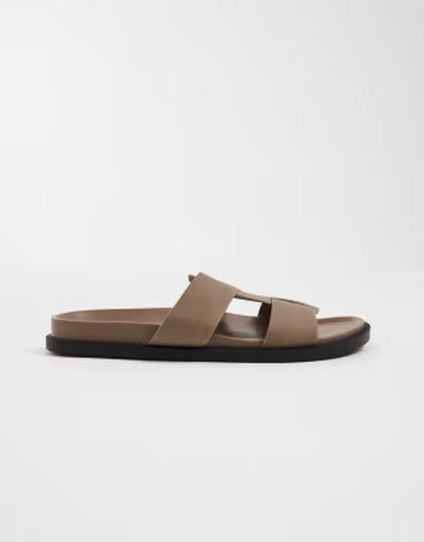 セクウェル メンズ シューズ サンダル スエード SEQWL Kidman gladiator style sandals in taupe microsuede taupe microsuede トープ|ReVida 店