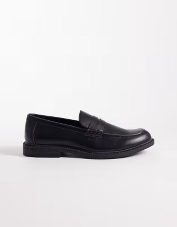 シュー メンズ スリッポン・ローファー Schuh Reagan loafers Black PU ブラック|ReVida 店