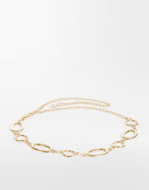 デザインビーロンドン レディース アクセサリー ベルト DesignB London disc beltone GOLD ゴールド｜ReVida 店