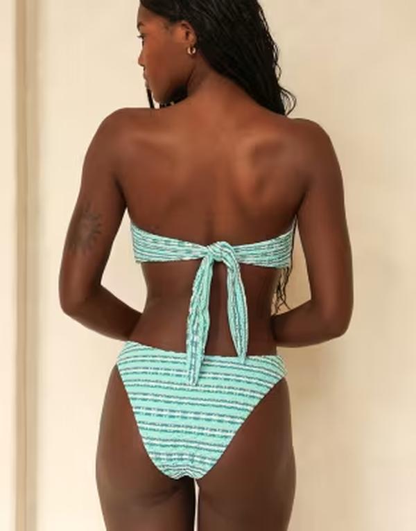 ディッピン・デイジー レディース 水着 ボトムスのみ Dippin' Daisy's Nocturnal cheeky bikini bottom in moon pool Moonpool｜ReVida 店