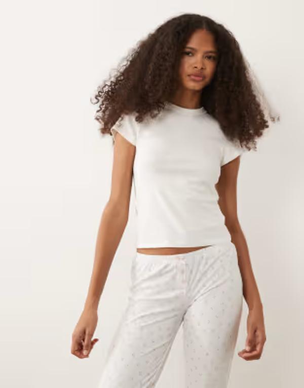 コットンオン レディース トップス Tシャツ Cotton sleep cloud soft baby tee - part of a set WHITE ホワイト|ReVida 店