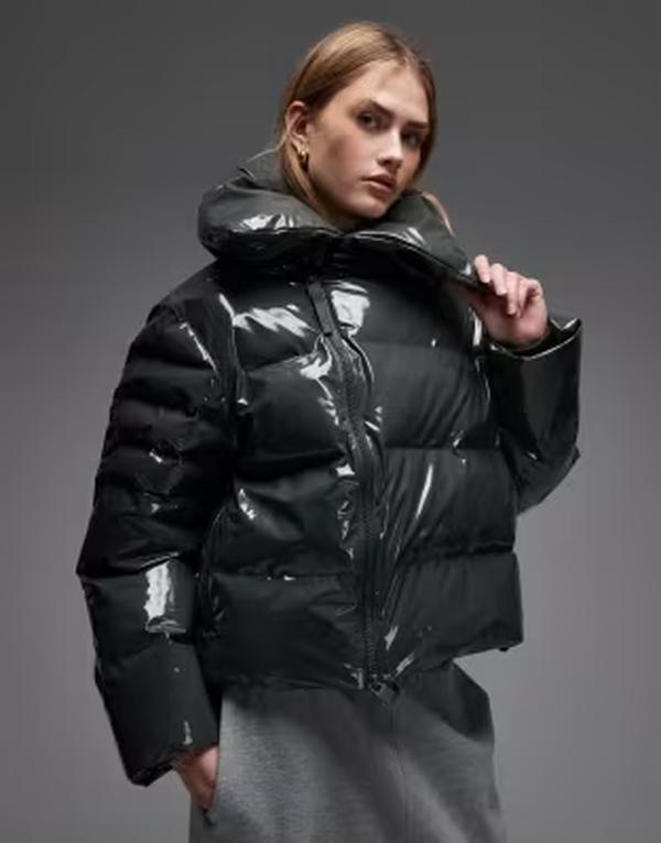 レインズ レディース アウター ジャケット・ブルゾン Rains 17230 Alta waterproof short puffer jacket shine 127 Swamp グリーン｜ReVida 店 191,800円
