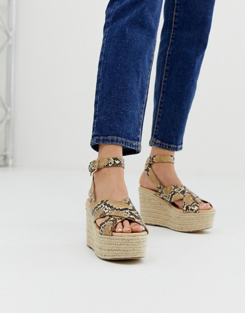 人気ブランド 楽天市場 オフィス レディース サンダル シューズ Office Medal Snake Flatform Espadrille Wedges Snake Pu Revida 楽天市場店 超人気の Fcipty Com